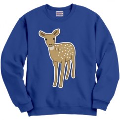 Unisex Film and Foil Crewneck Sweatshirt