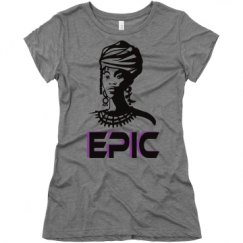 Ladies Slim Fit Super Soft Triblend Tee