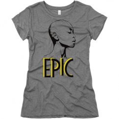 Ladies Slim Fit Super Soft Triblend Tee