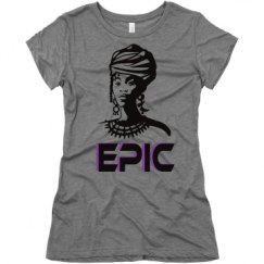 Ladies Slim Fit Super Soft Triblend Tee