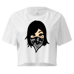 Ladies Festival Cali Crop Top Tee