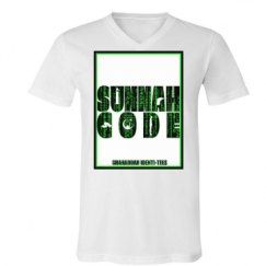 Unisex V-Neck Jersey Tee