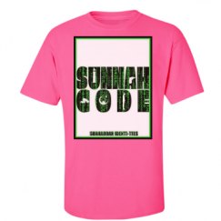 Unisex Ultra Cotton Safety Neon Crewneck Tee