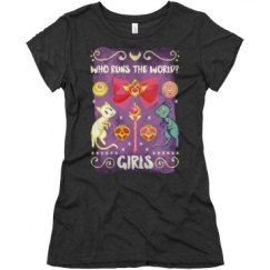 Ladies Slim Fit Super Soft Triblend Tee
