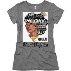 Ladies Slim Fit Super Soft Triblend Tee