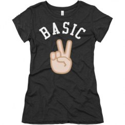 Ladies Slim Fit Super Soft Triblend Tee