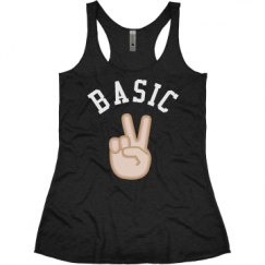 Ladies Slim Fit Super Soft Racerback Triblend Tank