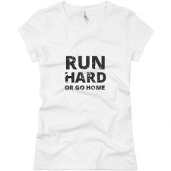 Ladies Slim Fit Basic Promo Jersey Tee