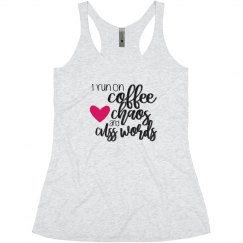 Coffee chaos and cuss words 