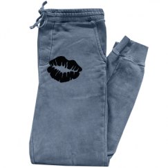 Pigment-Dyed Fleece Pants