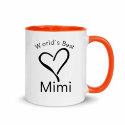 11oz Ceramic Mug with Color Inside