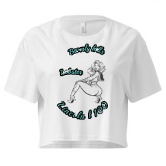 Ladies Festival Cali Crop Top Tee