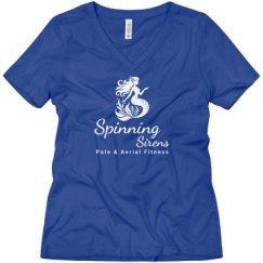 Ladies Relaxed Fit V-Neck Tee