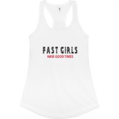 Ladies Slim Fit Racerback Tank Top
