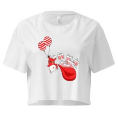 Ladies Festival Cali Crop Top Tee