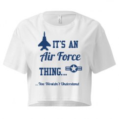 Ladies Festival Cali Crop Top Tee