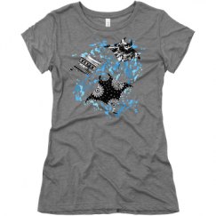 Ladies Slim Fit Super Soft Triblend Tee