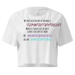 Ladies Festival Cali Crop Top Tee