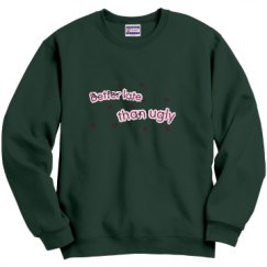 Unisex Film and Foil Crewneck Sweatshirt