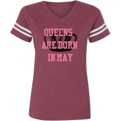 Ladies Relaxed Fit Vintage Sports Tee