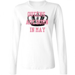 Ladies Relaxed Fit Basic Long Sleeve Tee