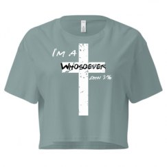 Ladies Festival Cali Crop Top Tee