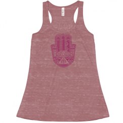 Ladies Flowy Racerback Tank