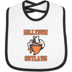 Infant Contrast Trim Bib