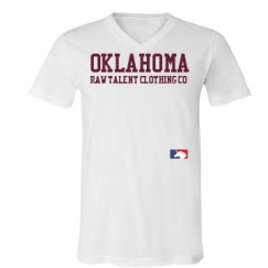 Unisex V-Neck Jersey Tee