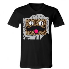 Unisex V-Neck Jersey Tee