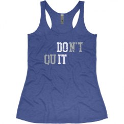 Ladies Slim Fit Super Soft Racerback Triblend Tank