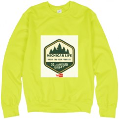 Unisex Neon Crewneck Sweatshirt