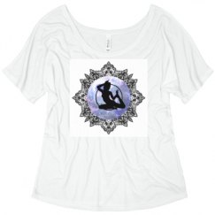 Ladies Flowy Slouchy Tee