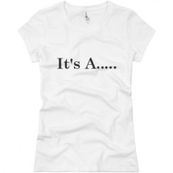 Ladies Slim Fit Basic Promo Jersey Tee
