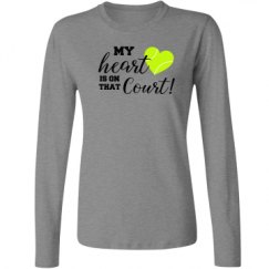 Ladies Relaxed Fit Basic Long Sleeve Tee