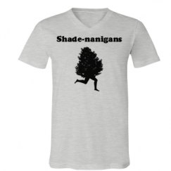 Unisex V-Neck Jersey Tee