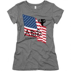 Ladies Slim Fit Super Soft Triblend Tee