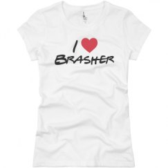 Ladies Slim Fit Basic Promo Jersey Tee