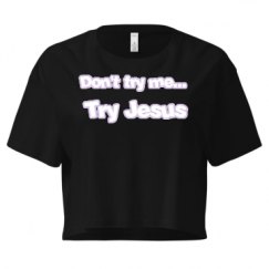 Ladies Festival Cali Crop Top Tee