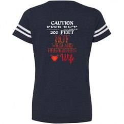 Ladies Relaxed Fit Vintage Sports Tee