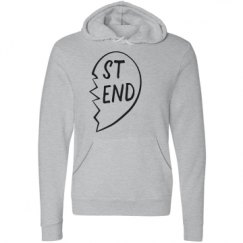 Unisex Fleece Pullover Midweight Hoodie