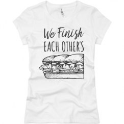 Ladies Slim Fit Basic Promo Jersey Tee