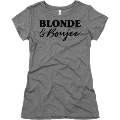 Ladies Slim Fit Super Soft Triblend Tee