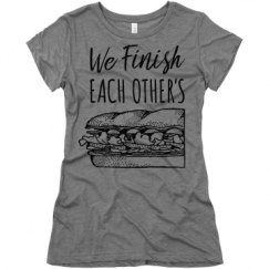 Ladies Slim Fit Super Soft Triblend Tee