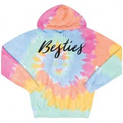 Unisex Tie-Dye Fleece Hoodie
