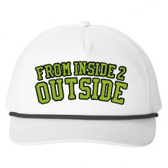 Snapback Five-Panel Rope Hat