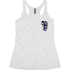 Ladies Slim Fit Super Soft Racerback Triblend Tank