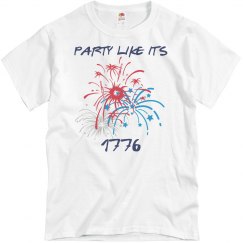 Fourth of July PARTY LIKE IT'S 1776 shirt