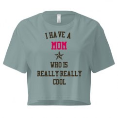 Ladies Festival Cali Crop Top Tee