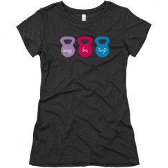 Ladies Slim Fit Super Soft Triblend Tee